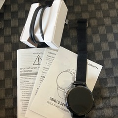 値下げ相談OK！GARMIN VENU 3SフィットネスGPSウォッチ中古品の画像