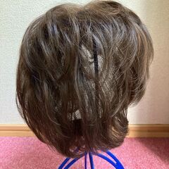 白髪隠しウィッグ＋ケア用品7点セット／美品の画像
