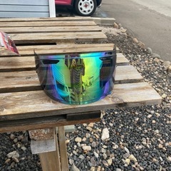 バイクのミラーシールド