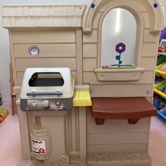 中古ままごとキッチン(little tikes)の画像