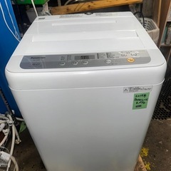 0798.  18年パナソニック洗濯機(配送、設置)無料❗️