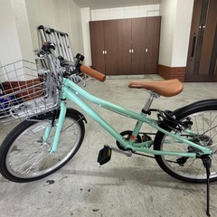 美品！子供用22インチ自転車！