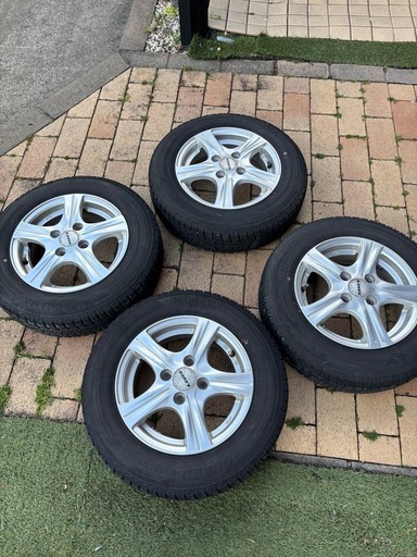 軽自動車サイズ！145/80R13 アルミセット！155/65R14 変換サイズ