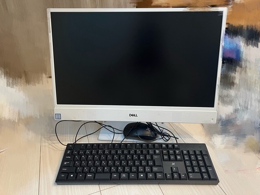 【再開】DELL一体型パソコン　キーボード　マウス付き