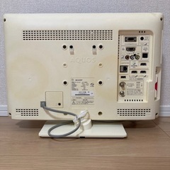 SHARP 液晶カラーテレビ　LC-19K5の画像