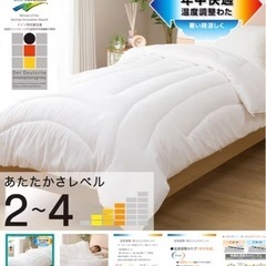 ニトリ温度調整 掛け布団 シングル(K2424 S)