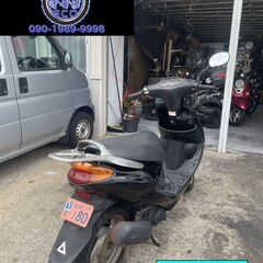 買い取り、下取り大歓迎!!保証付き車両になります♪　愛知県公安委員会登録業者(オートバイ商)☆GARAGE-ECO千音寺☆軽整備＆点検済み☆グランドアクシス100黒　5-549名古屋市中川区より!!の画像