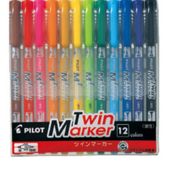 PILOT　ツインマーカー　11本セットの画像