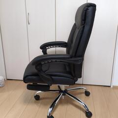 オフィスチェア SNC-L17 サンワサプライ㈱ デスクチェア 事務用品 ハイバックチェア オットマン付の画像