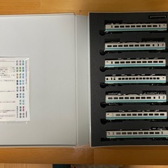 NゲージTOMIX.JR485系特急電車（北越.雷鳥.白鳥カラー）の画像
