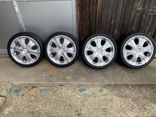 (決まりました)軽自動車用16インチアルミホイール&タイヤ4本セット