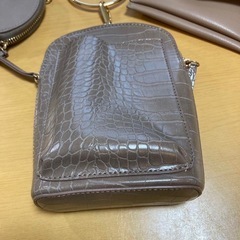 レザー ミニバッグ　大幅値下げ　取り外し可能 の画像
