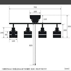 シーリングライト　ポイントライトの画像