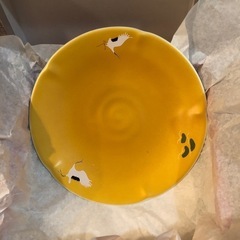 引出物の皿と小物入れ
