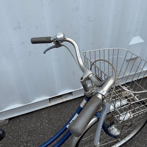 都内/千葉引取】ママチャリ 26インチ自転車 カゴ/鍵/ライト付