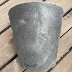 プランター　アートストーン黒