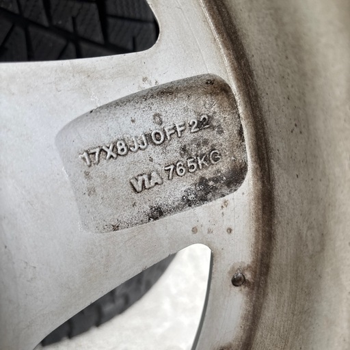 ブリザック 265/65R17 タイヤ・ホイールセット 4本