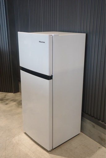 美品】Hisense 2ドア冷蔵庫 120L（HR-B12E2W）ホワイト (こぶつ