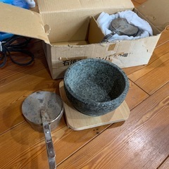 石焼の器　まな板　保冷剤　まとめ
て　🎣⛺️ 釣りやキャンプアウトドアにいかがですかの画像