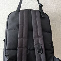 《廃盤商品》無印良品　手提げとしても使える　撥水リュックサック・A4サイズの画像