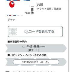 大阪万博 関西万博 子供用チケット【2枚】