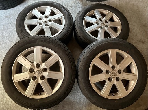 16インチ トヨタ純正 205/60R16 6J+50 114.3 80系ノア