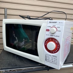 シャープ　レンジ中古品の画像