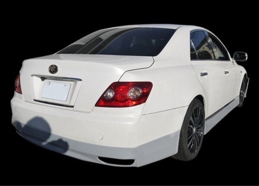 マークX GRX120/121/125 エアロ FRP未塗装 社外品 3点セット