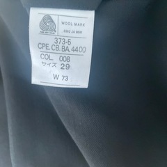 Calvin Klein ブラックスーツの画像