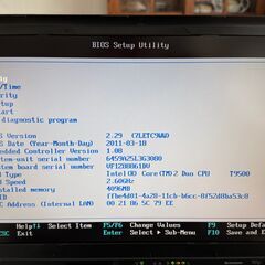 Lenovo ThinkPad T61p 高解像度ディスプレイ＆高性能モデルの画像