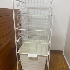収納ラック　ワイヤー