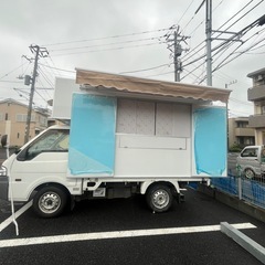 キッチンカー 日産バネットトラック25 年 99400Km オー...