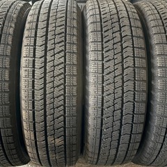 155/65R14 ブリヂストン スタッドレスタイヤホイールセット2023年製造 4本の画像
