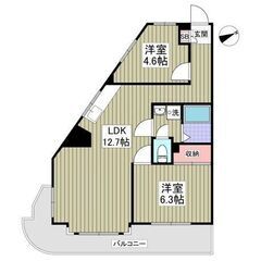 💚フルリノベーション！💚2LDK / 49.47㎡💚フリーレント...