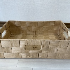 カインズインナーボックス　朝型 かご　木製　ナイロン　収納