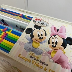 ディズニー英語システムワールドファミリーフルセット ほぼ未