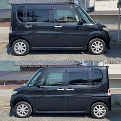 ⭐️コミコミ価格⭐️★車検2年付き‼️令和9年8月まで★ナビ★TV★ETC付き★DAIHATSU タントカスタム★の画像
