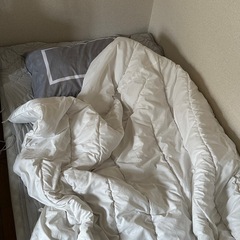 ニトリマットレス+ソノコ+寝具の画像