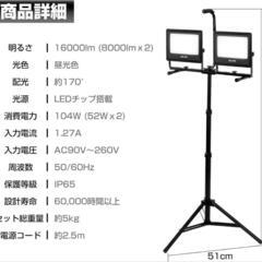 LED投光器 作業灯 ワークライトの画像