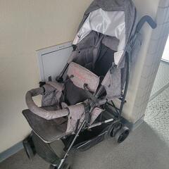 kinderwagon DUOシティHOPII グレーデニム

の画像