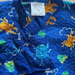 甚平ロンパース70cmの画像