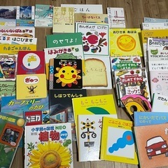 絵本、図鑑、小説など