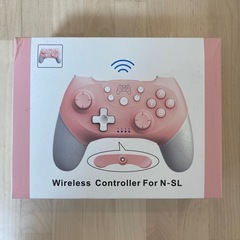 ワイヤレスコントローラー SW001+ ピンク