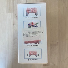 ワイヤレスコントローラー SW001+ ピンクの画像