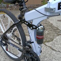 折りたたみクロスバイクの画像