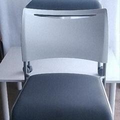 【美品】キャスター付きオフィス用イス チェア 2脚セット