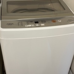 AQUA 洗濯機 5.0kg 2021年製