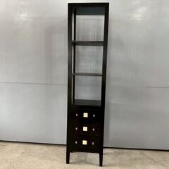 オープンシェルフ オープンキャビネット スリムキャビネット シェルフ キャビネット 飾棚 飾り棚 RW320の画像
