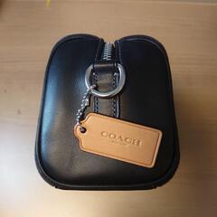 ・COACH ショルダーバッグ アクセル クロスボディ・シグネチャー デニムの画像