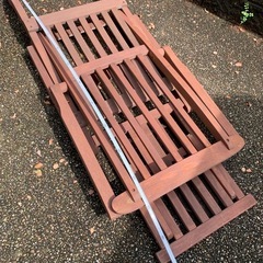 【商談中】デッキチェアーの画像